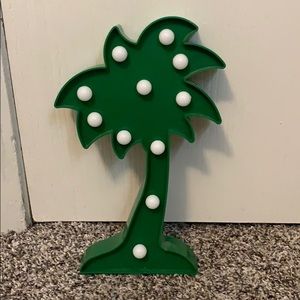 light up palm tree room decor